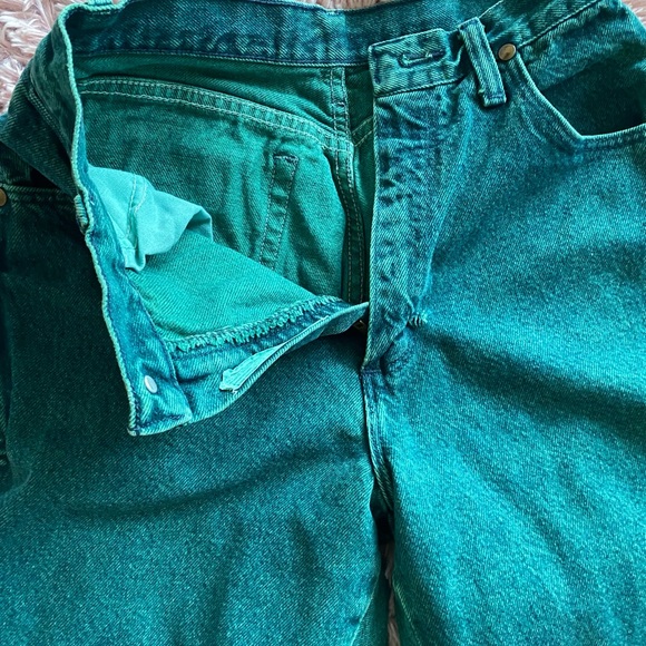 Hunter Green Women’s Denim Jean, Size 4, High Waisted - Picture 5 of 5